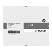 Bosch 1 600 A00 2U5 Battery