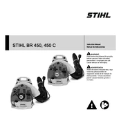 Stihl BR 450 BR 450 C manual cover