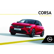 Opel Corsa 2020 manual cover