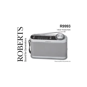 Roberts R9993 Classic 993 Analogue 0 manual cover