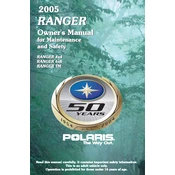 Polaris Ranger 2x4, Ranger 4x4, Ranger 6x6 TM manual cover