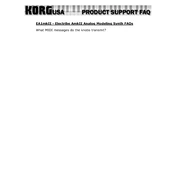 KORG ELECTRIBE-A mkII manual cover