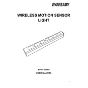 Eveready B&M Wireless Motion Sensor Light 338601 manual cover