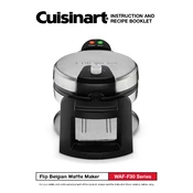 Cuisinart WAF-F30 manual cover