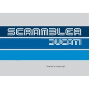 Ducati Scambler Cafe Racer 2020 manual cover