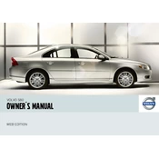 Volvo S80 2007 manual cover