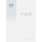 Volvo V60 2016 manual cover