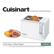 Cuisinart CPT-20 manual cover