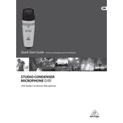 Behringer C-1U manual cover