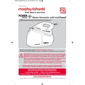 Morphy Richards 333300 Power Steam manual cover