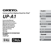 Onkyo UP A1 manual cover