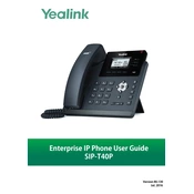 Yealink SIP-T40P manual cover