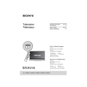 Sony KDL-60W840B manual cover