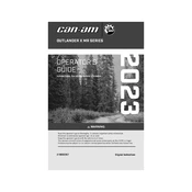 Can-Am Outlander 650 X mr 2023 Vehicle manual cover