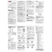 Mitsubishi GOT1000 1D7M64 Card manual cover