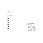 Pioneer DV-2240 manual cover