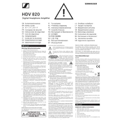 Sennheiser HDV 820