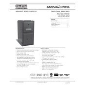 Goodman GM9S96 manual cover