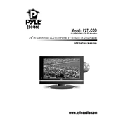 Pyle P27LCDD TV manual cover