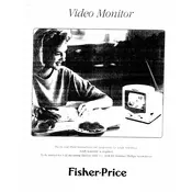 Fisher Price Mattel Video Monitor 71560 Monitor manual cover