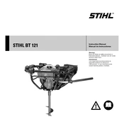 Stihl BT 121 manual cover