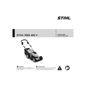 Stihl RMA 460 V manual cover