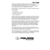 Polaris 600 HO IQ, HO Switchback manual cover