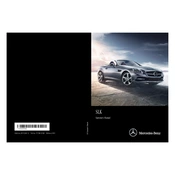 Mercedes-Benz SLK 2015 manual cover