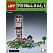 LEGO 21127-3 Construction Set manual cover