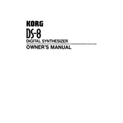 KORG DS-8 manual cover