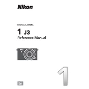 Nikon 1 J3 manual cover