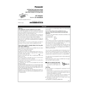 Panasonic CF-AA5803A manual cover