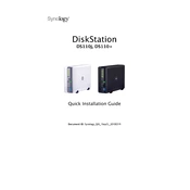 Synology DS110j, DS110+ manual cover