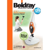 Beldray BEL0598 12 in 1 Steam Cleaner manual cover