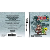 Nintendo The Legend of Zelda Spirit Tracks  manual cover