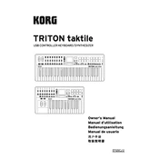 KORG TRITON taktile