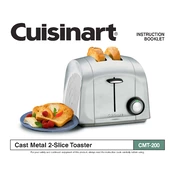 Cuisinart CMT-200 manual cover