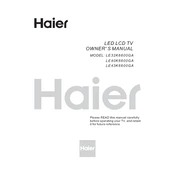 Haier LE32K6600GA manual cover