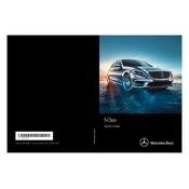 Mercedes-Benz S-Class 2016 manual cover