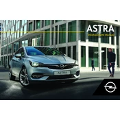 Opel New Astra 2020 manual cover