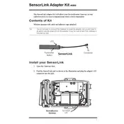 Davis SensorLink 6868 Adapter manual cover