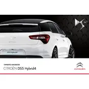 Citroën DS5 Hybrid4 2012 Hatchback manual cover