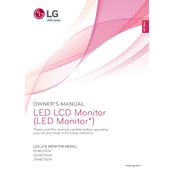 LG 22MB35DM 22MB35DM-I.AUS Monitor manual cover