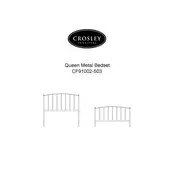 Crosley CF91002-503 Bed manual cover