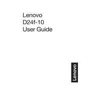 Lenovo D24F-10 A18236FD2 Monitor manual cover