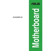 ASUS EX-B250M-V3 Motherboard manual cover