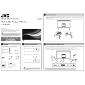 JVC LT-40K583 manual cover