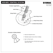 Yamaha AES-820 Amplifier manual cover