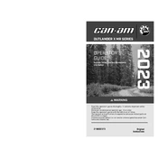 Can-Am Outlander 700 X mr 2023 Vehicle manual cover