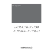 De Dietrich DPI7888BH Hob manual cover